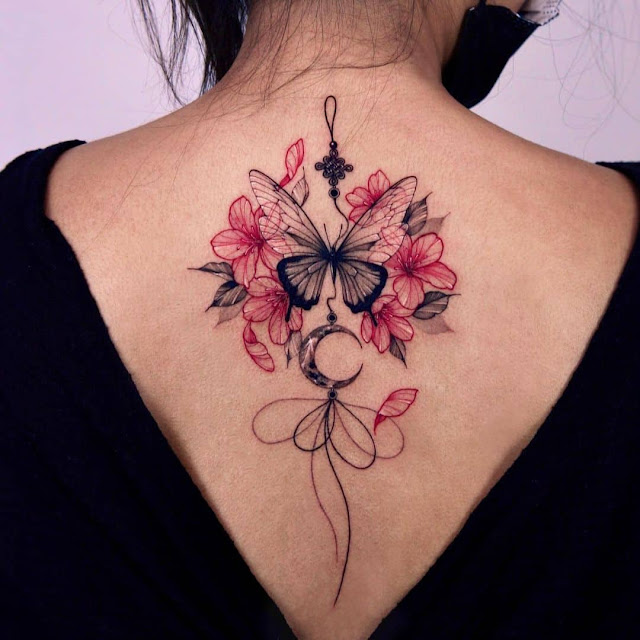 30 inspirações de tatuagens de lua para mulheres