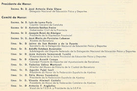 VIII Campeonato de España de Ajedrez por Equipos - 1964, boletín