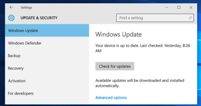 Windows 10 Update