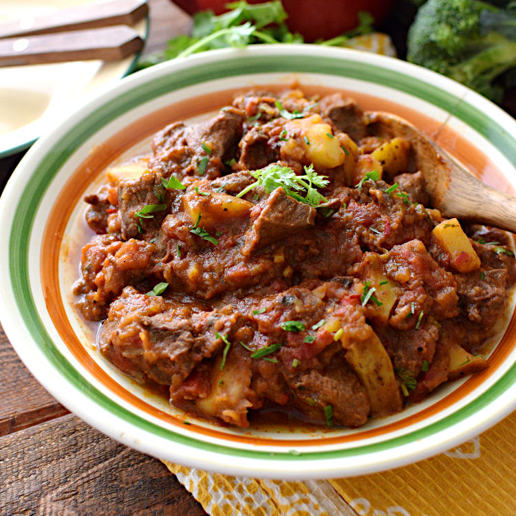 Receta para preparar carne de res guisada