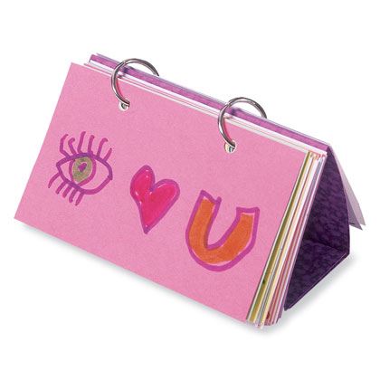 Craft: Love Note Flip Book