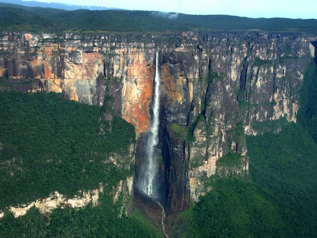 Водопад Анхель (Керепакупаи-меру), нац.парк Канайма, шт.Боливар, Венесуэла
