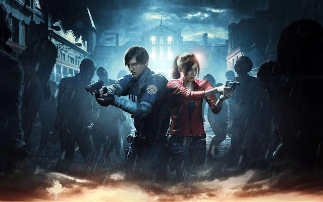 Resident Evi 2 Video Game Wallpaper