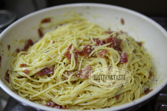 Resep Spaghetti alla Carbonara  Just Try & Taste