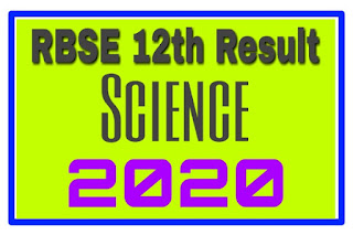 rajasthan board of secondary education 12th science result 2020
