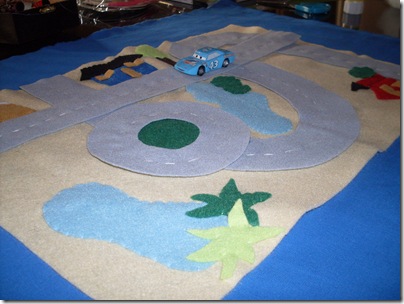 pista portatile, roll-up playmat
