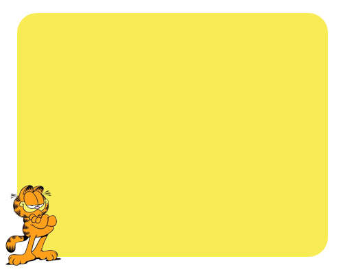 Coretan Rissa: Tema PowerPoint Garfield