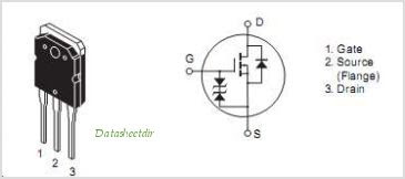 2SK1058 Pin Diagram