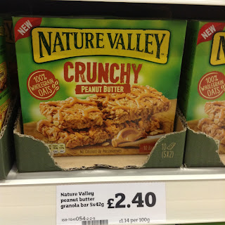 nature valley crunchy peanut butter bars
