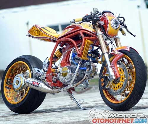 Modifikasi Honda Astrea Prima