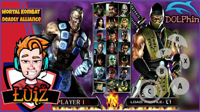 تحميل لعبة مورتال كومبات Mortal Kombat  Deadly Alliance للأندرويد وعلى محاكي الدولفين Dolphin