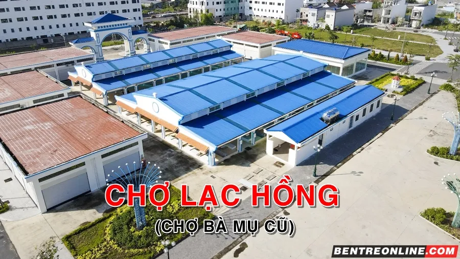 Chợ lạc hồng - chợ bà mụ mới