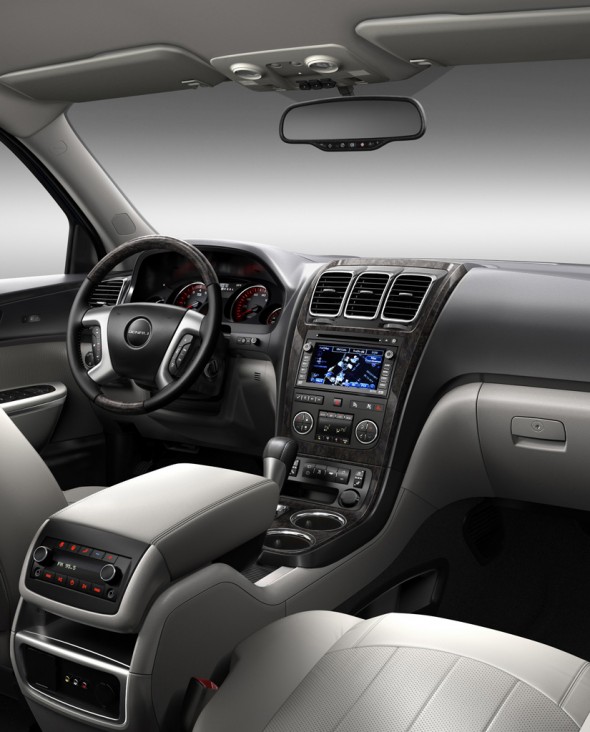 Gmc Acadia Interior Pictures. wallpaper 2011 Gmc Acadia