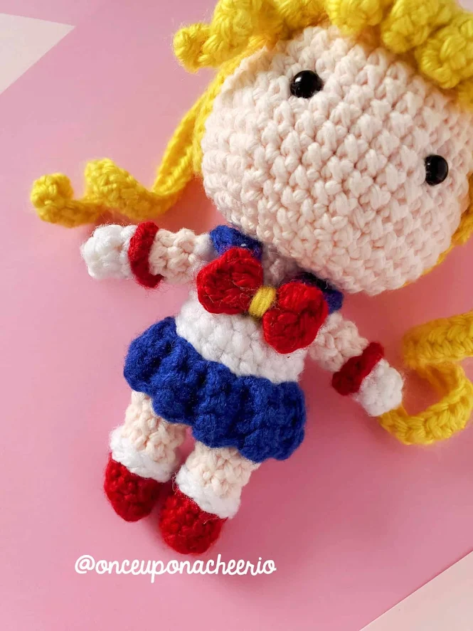 Sailor Moon Amigurumi Crochet Anime Doll Pattern FREE