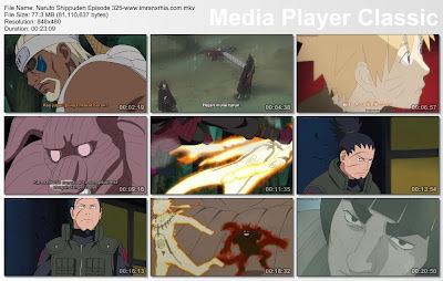 Download Film / Anime Naruto Episode 325 "Jinchuriki vs. Jinchuriki!!" Shippuden Bahasa Indonesia