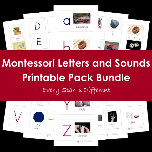 Montessori Letters and Sounds Bundle