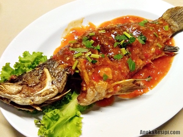 Resepi Ikan Siakap Tiga Rasa Sedap