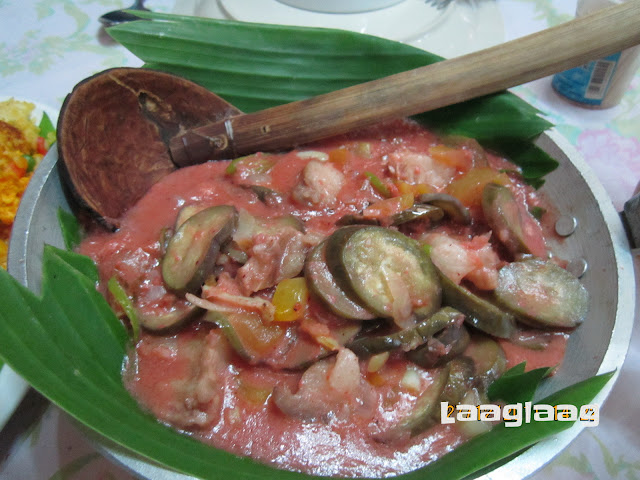 Adobo with Balaw-Balaw and Eggplant at Balaw-Balaw Restaurant, Angono, Rizal