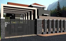 Desain Pagar Rumah Minimalis