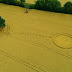 Extraño Crop Circle aparece en Reino Unido 7 de agosto 2017 