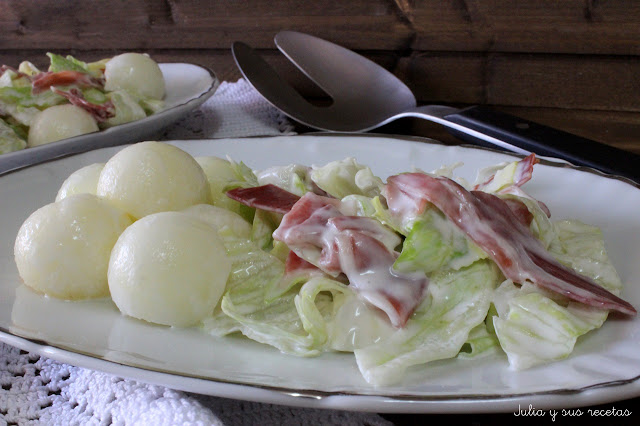 Ensalada de melón. Julia y sus recetas