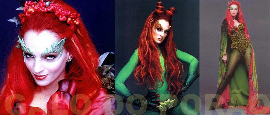 UMA THURMAN Poison Ivy Hera Venenosa Batman Robin 1997 