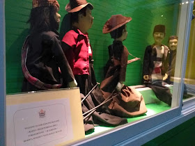 Boneka di museum wayang