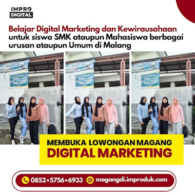 Lowongan Magang Malang, Magang BDP, Peluang Magang Digital, Pemasaran Bisnis, Keterampilan Mahasiswa