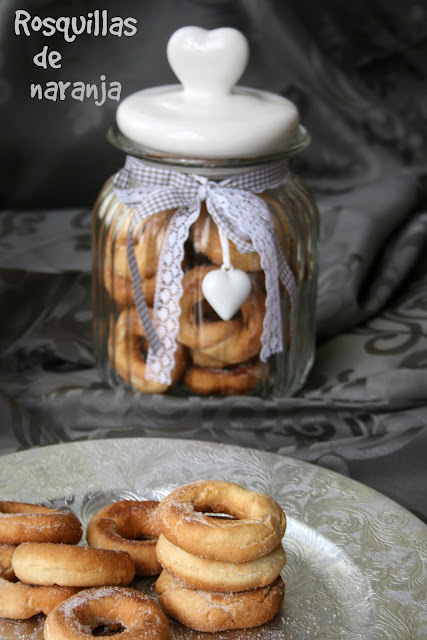 rosquillas, rosquillas de naranja