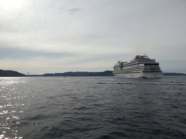 Cruise ship AIDAsol in Bergen, Norway; Cruise Ships in Bergen