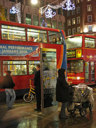 a minilith in Oxford Street