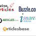 Top 50 High PR Article submission sites list