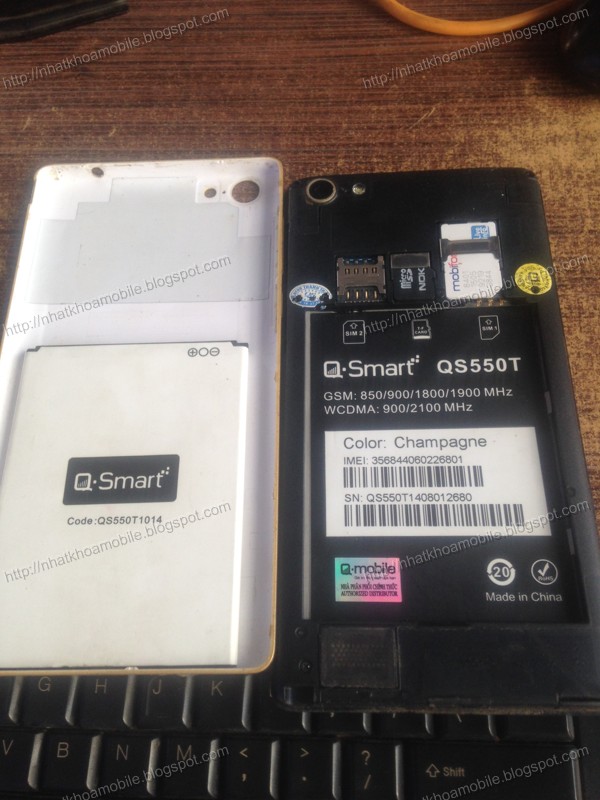 Bán File Qsmart QS550T MT6582 fix virus , flash rom ok 