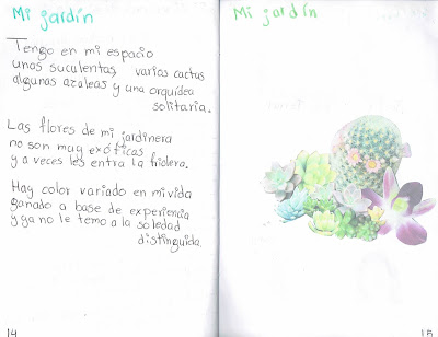 Parte del fanzine Mi jardín