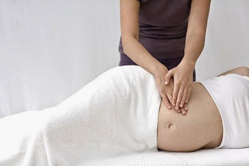 massage bà bầu