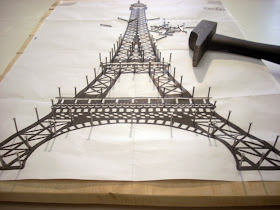 DIY Torre Eiffel de Hilo