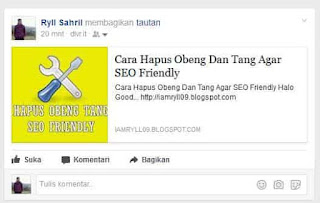 Tips Auto Share Post Blog Ke Social Media