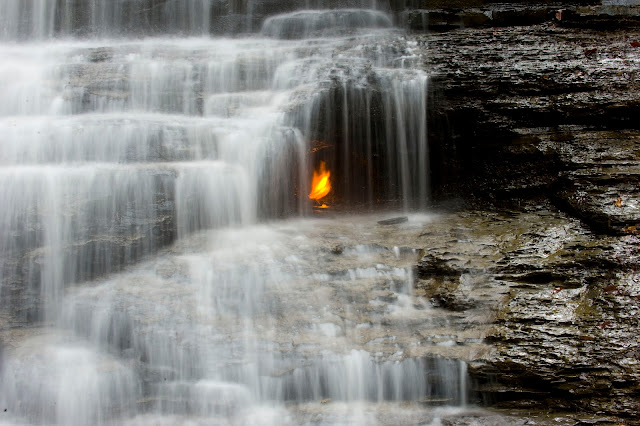 The Eternal Flame Falls