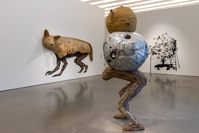 Installation view: California Biennial 2022: Pacific Gold. OCMA..