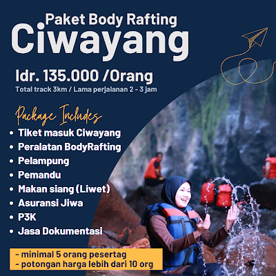 harga paket body rafting ciwayang pangandaran