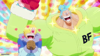 ワンピース アニメ エッグヘッド編 1091話 フランキー サンジ ONE PIECE Episode 1091