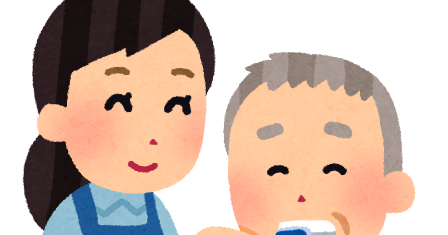 歯磨き介助のイラスト かわいいフリー素材集 いらすとや