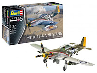 Revell 1/32 P-51D Mustang (late version) (03838) Color Guide & Paint Conversion Chart