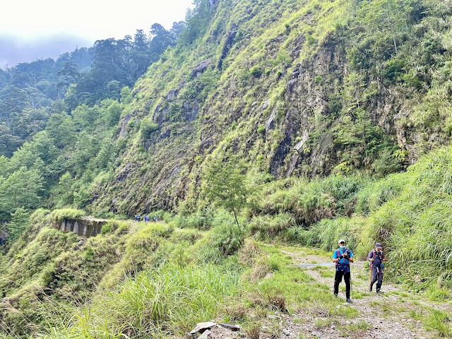 船型山林道回程