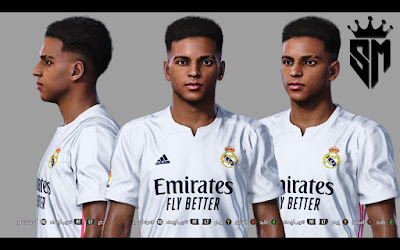 PES 2021 Faces Rodrygo Goes by Sameh Momen