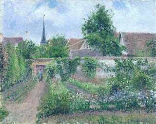 Kitchen Garden, Overcast Morning, Eragny, 1891