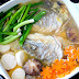 Salmon Fish Head & Chinese Cabbage Soup