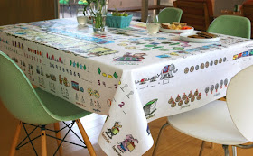 educational tablecloth