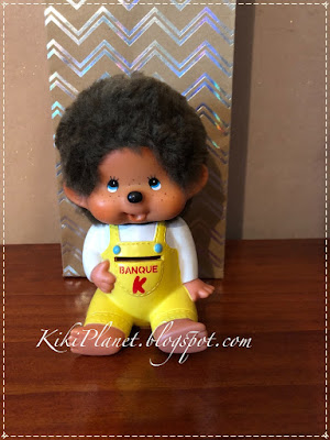 kiki monchhichi tirelire money bank vintage