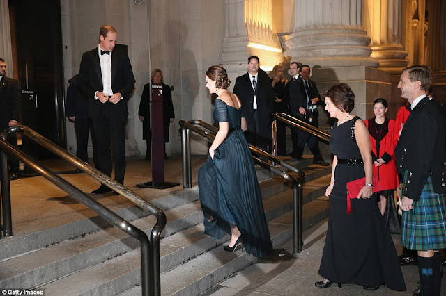 Catherine, Duchess of Cambridge attends the St. Andrews 600th Anniversary Dinner